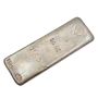 Vintage 50 oz JM Johnson Matthey Silver Poured Loaf Bar X Serial