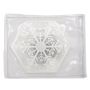 Elemetal Christmas Snowflake 10 oz .999 Fine Silver Hexagonal Art Round 