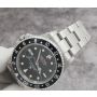 Rolex GMT-Master II 16710 Black Bezel 2002 Stainless Steel Mens Watch