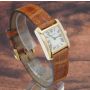 Cartier Tank Francaise 20x25mm W5000256 Yellow Gold Ladies Watch