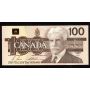 1988 Canada $100 RADAR banknote Bonin Thiessen BJH 9378739 nice UNC+