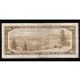 1954 Canada $100 devils face banknote Coyne Towers  A/J 1239906 F/VF