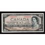 1954 Canada $100 devils face banknote  Beattie Coyne  A/J 1852176 EF