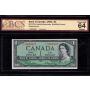 1954 Canada $1 replacement note  BC-37bA *I/O 0602677 BCS CH UNC-64