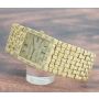 Vacheron Constantin Classic 7186 18k Yellow Gold Woven Bracelet 1970s Vintage Watch
