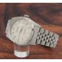 Rolex Datejust 16234 Linen Dial Jubilee Bracelet Fluted Bezel Mens Watch