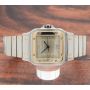 Cartier Santos Galbee 1566 18K/Stainless 32mm Quartz Large Mens Watch