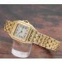 Cartier Panthere Small 866911 Ivory Roman 18K Yellow Gold 22mm Ladies Watch