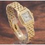 Cartier Panthere Small 866911 Ivory Roman 18K Yellow Gold 22mm Ladies Watch