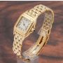 Cartier Panthere Small 866911 Ivory Roman 18K Yellow Gold 22mm Ladies Watch