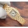 Cartier Panthere Small 866911 Ivory Roman 18K Yellow Gold 22mm Ladies Watch
