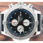 BREITLING Super Avenger Chronograph A13370 Automatic Black Dial Mens Watch 