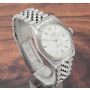 Rolex Datejust 16014 Silver Linen Dial 36mm Stainless Steel Jubilee Mens Watch