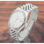 Rolex Datejust 16014 Silver Linen Dial 36mm Stainless Steel Jubilee Mens Watch