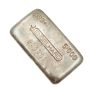 Engelhard 5 oz 5.000 999+ Fine Silver Vintage Poured Bar Serial 215803 Old Style Ingot