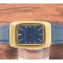 Girard-Perregaux 9113 Blue Dial 18K Yellow Gold Manual Wind Vintage Mens Watch 