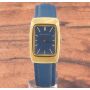 Girard-Perregaux 9113 Blue Dial 18K Yellow Gold Manual Wind Vintage Mens Watch 