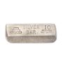 Vintage Constitution Mint CMI 10 oz .999 Fine Silver Extruded Bar - 1970s Art Bar