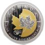 2013 Canada $50 Silver Maple Leaf 25th Anniversary 5 oz 