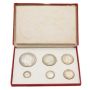 1927 Great Britain Proof coin set 6-coins original box Choice AU/UNC