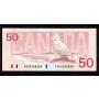 1988 Canada $50 banknote Knight Thiessen FHU 4288888 Choice UNC