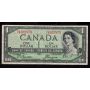 1954 Canada $1 devils face banknote Beattie Coyne M/A 4362879 VG