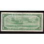 1954 Canada $1 devils face banknote Beattie Coyne M/A 4362879 VG