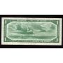 1954 Canada $1 devils face banknote Beattie Coyne R/A 9126442 VF+