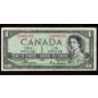 1954 Canada $1 devils face banknote Coyne Towers D/A 6900136 VF+
