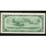 1954 Canada $1 devils face banknote Coyne Towers B/A 1554020 nice VF