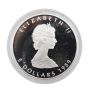 1989 $5 Canada Maple Leaf Issue Silver Proof 10th Anniversary 