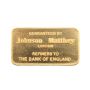5 gram Johnson Matthey The Bank of England Gold Bar Struck .9999 Scarce 
