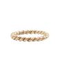 Pandora 14K 585 Gold Rope Twist Intertwined Ring Size 6.75