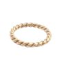 Pandora 14K 585 Gold Rope Twist Intertwined Ring Size 6.75