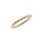 Pandora 14K 585 Gold Rope Twist Intertwined Ring Size 6.75
