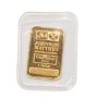 1 Gram Gold Bar Johnson Matthey JM 9999 Fine Gold B9202 JM Logo Reverse