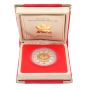 2002 Canada $15 Lunar Year of the Horse Silver & Gold Clad Coin - RCM