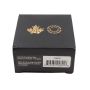 2014 Canada $5 Fine Silver Proof Coin- Flowers Of Canada- Niobium Poinsettia