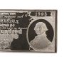 1995 $500 Washington Mint Silver Certificate Bar –1/2 Pound.999 Fine Silver
