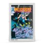 2026 Marvel Comic Covers Wolverine #1 Silver Foil 1 oz .999 Silver Agoro Mint with Chase 