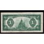 1923 Canada $1 banknote Campbell Clark Black Seal 4 E8594073 DC-25o VF+ 