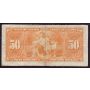 1937 Canada $50 banknote Coyne Towers B/H4513307 VG/F pencil ink