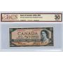1954 $50.00 VF-30
