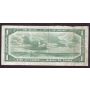 1954 Canada $1 Devils Face note BC29b Beattie Coyne T/A2619933 FINE 