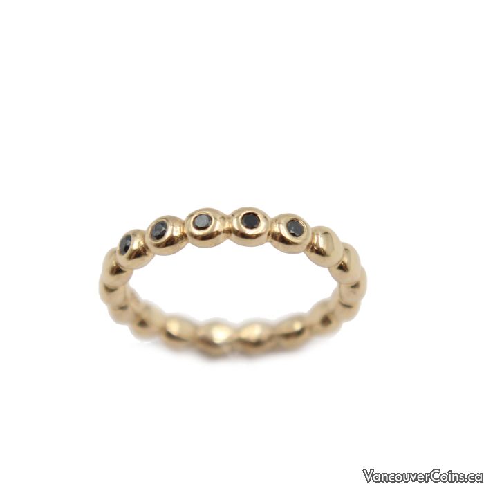 Black diamond ring pandora on sale