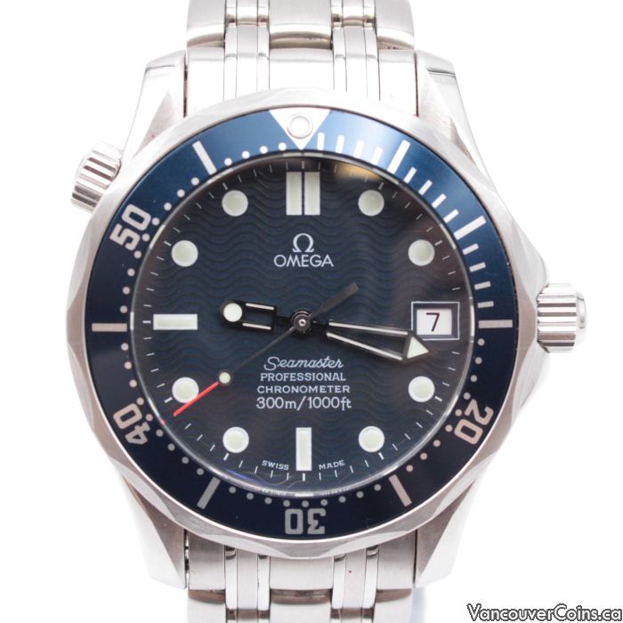 Omega seamaster professional size on sale