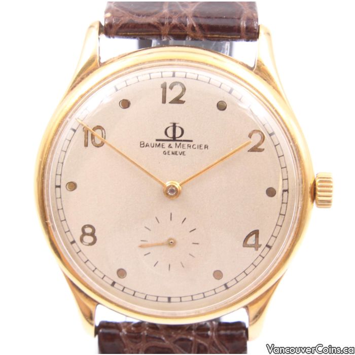Baume and Mercier Men s Vintage Calibre 006 Wrist Watch