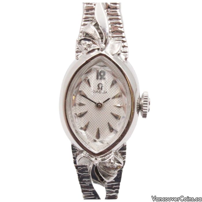 Omega 14k Gold Head cal. 489 Vintage 1972 Manual Wind Ladies Watch