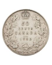1932 Canada 50 cents nice FINE+