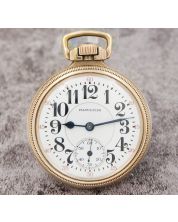 Hamilton 992 Pocket Watch Gold Filled 16S Serial 1608842 Railroad Grade